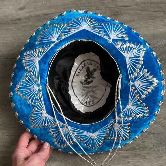 SALAZAR YEPEZ HATS MEXICO FELT SEQUINS SOMBERO